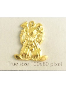 Clown Charm Gold Plated