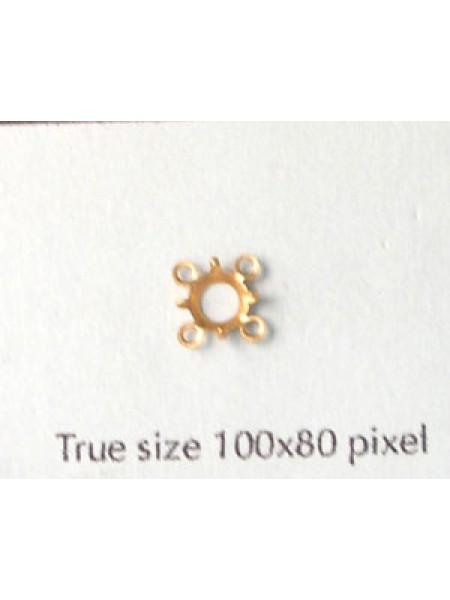 Setting Round SS19 4 Rings RAW
