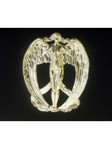 Angel Art Nouveau Silver Plated