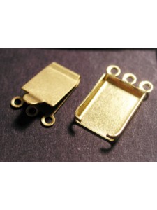 Box Clasp & Tongue 3 row parts set RAW