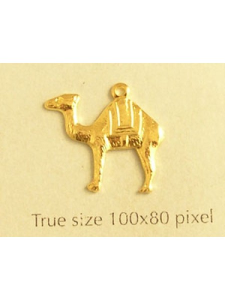 Camel Charm Gold Plated