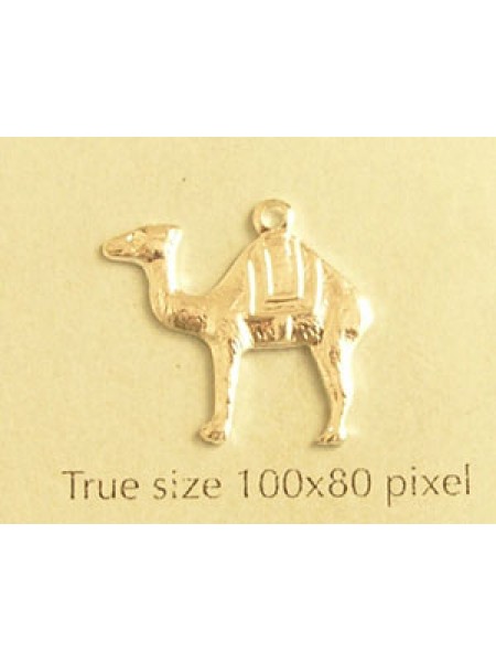 Camel Charm Silver Plated