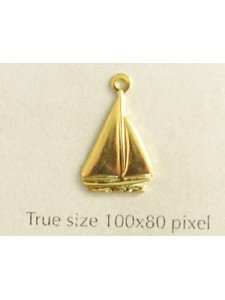 Yacht Charm Gold Plated