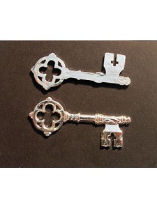 St.Peter&#039;s Key Silver plated Nickel free