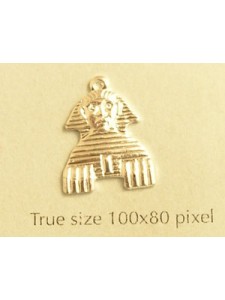 Sphinx Charm Silver Plated