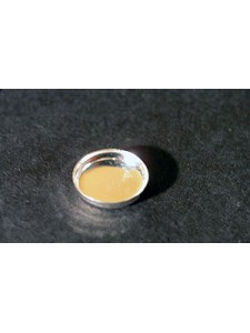 Bezel Setting 8mm  Silver plated