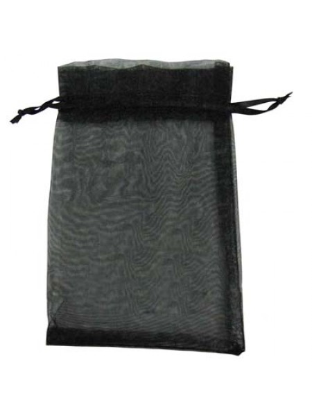 Organza bag 13x18mm Black