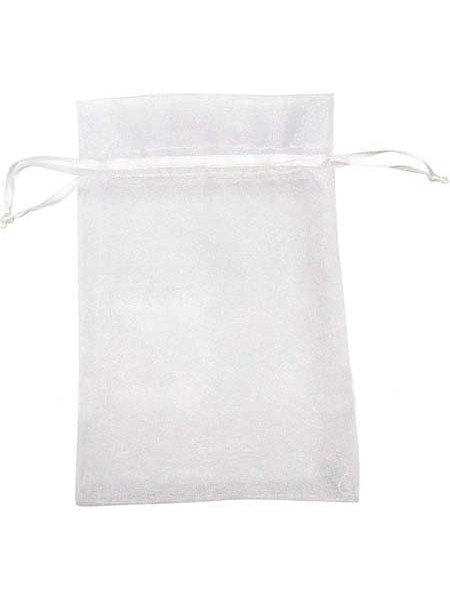 Organza bag 13x18cm  White