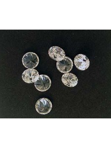 Cubic Zirconia White 5.50mm Round -10pcs