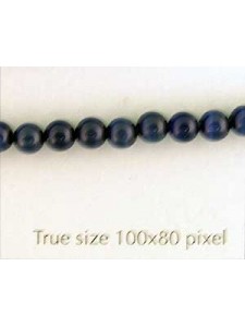 Cats Eye Bead Round 4mm Dark Blue