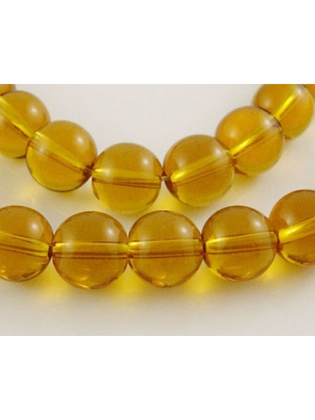 Round Goldenrod 4mm - 84pcs/str