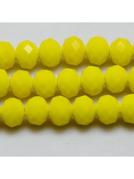 Abacus Beads 4x3mm FC Yellow ~15.7in