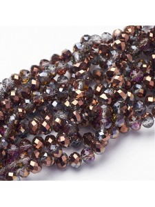 Abacus 6x4mm ~100 beads Gainsboro PL