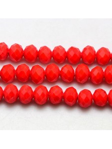 Abacus Beads 10x8mm FC Red ~15.7in