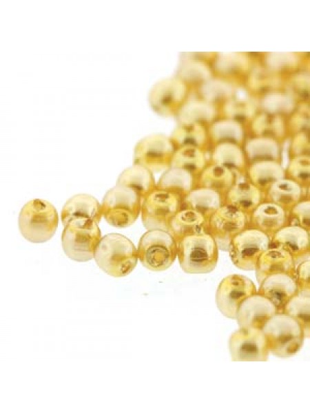 Glass Pearl 2mm Round Sunglow 150 beads