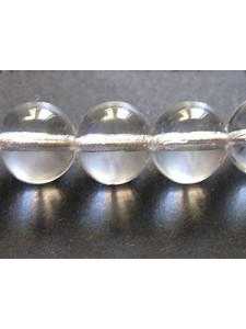 Tiffany Round Bead 10mm Clear Crystal