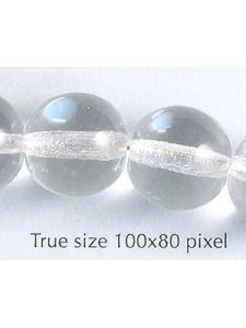Tiffany Round Bead 14mm Clear
