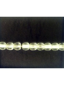 Tiffany Round Bead 4mm Clear