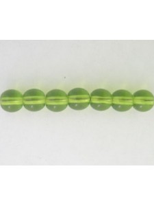 Tiffany Round Bead 6mm Olivine