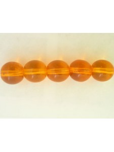 Tiffany Round Bead 10mm Tr Orange JOBLOT