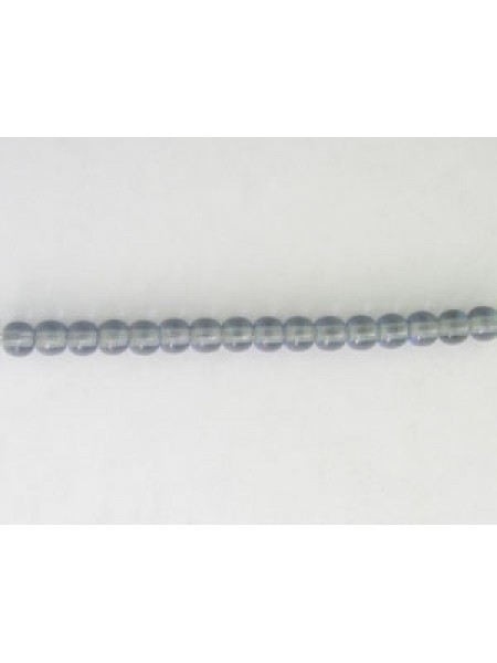 CZ Round Bead 3mm Montana AB