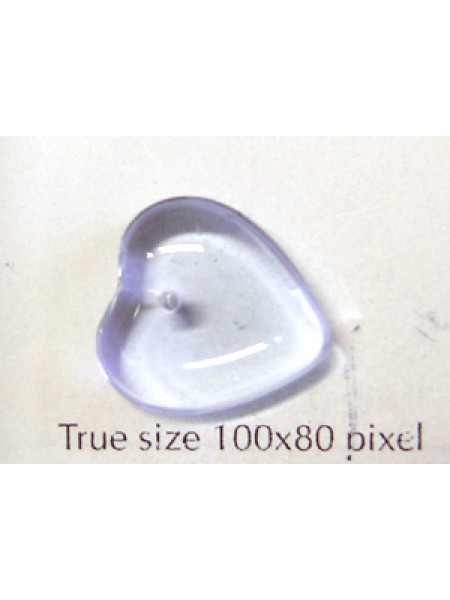 CZ Heart 16mm Alexandrite