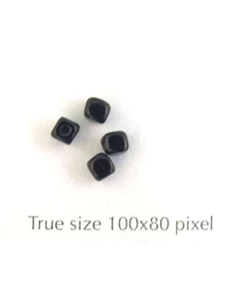 CZ Cube 4mm Black