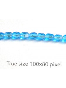 CZ Round Faceted 4mm Medium Aqua