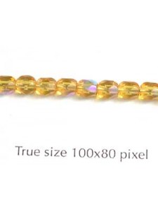 CZ Round Faceted 4mm Topaz AB