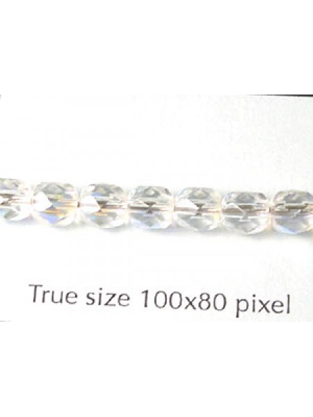 CZ Round Faceted 5mm Clear AB