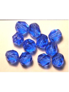 CZ Round Faceted 6mm Sapphire