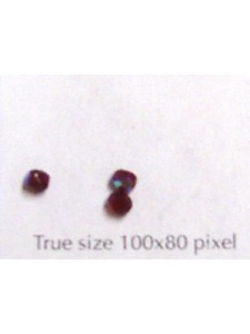 CZ Round Facted 3mm Garnet AB