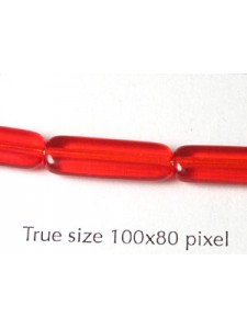 CZ Rectangle 6x17mm Ruby