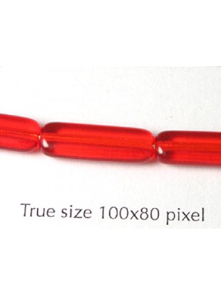 CZ Rectangle 6x17mm Ruby