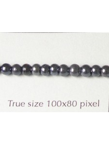 Filler Bead 3-4mm Hematite