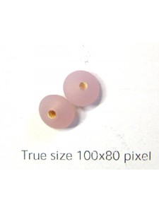 Indian Disc Bead 8x5mm  Purple