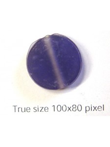 Indian Disc Bead 16mm Amethyst Matt