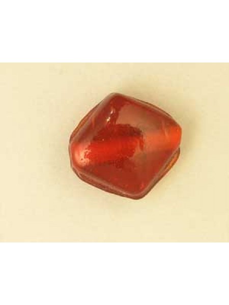 Indian Diamond 14x14x8mm Siam Red