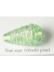 Bead Style004 Drop 25x13mm Light Green