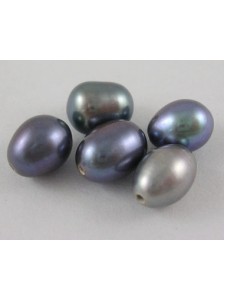 Pearl half drilled Rice 6-7mm H9mm Peaco