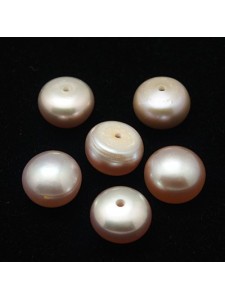 Natural Pearl 1/2 drilled 8.5mm Mauve