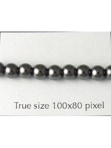 Hematite 5mm Round Bead