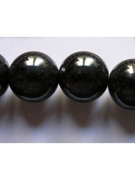 Hematite 12mm Round bead ~34pcs/strand