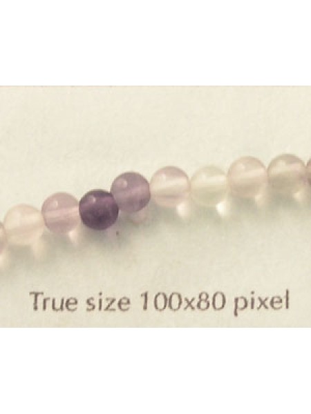 Round Flourite Beads 4mm Strand 16