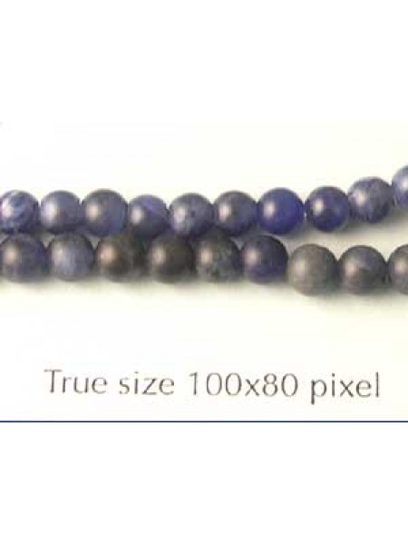 Round Sodalite Beads 4mm  - EACH