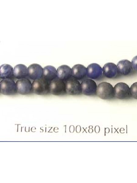 Round Sodalite Beads 4mm - EACH