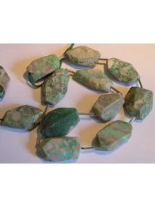 Chrysocolla FC Nuggets 20-30mm 40cm str