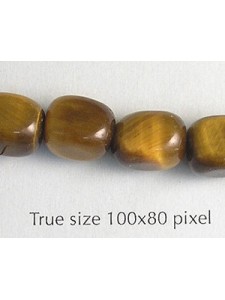 Nugget 8x10mm Tiger Eye S5 16