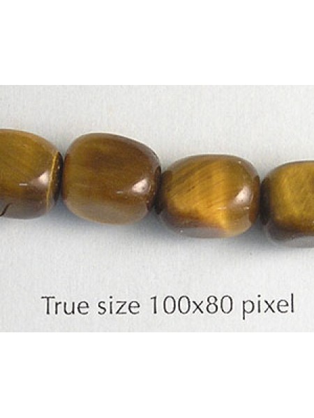 Nugget 8x10mm Tiger Eye S5 16