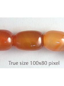 Nugget 10x15mm Carnelian 16in